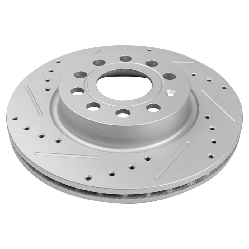 TRQ Performance Front & Rear Brake Pad & Rotor Kit For 2011 Audi A3 gallery