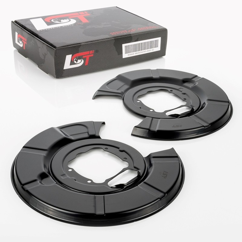 2x anchor plate mudguard brake disc cover plate HL HR for BMW 6 Series E63/64 convertible