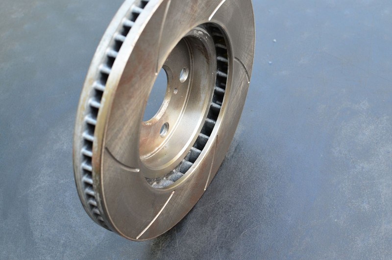Front Slotted Brake Rotor for 2009-2015 Lexus IS250 GS300-M095 gallery