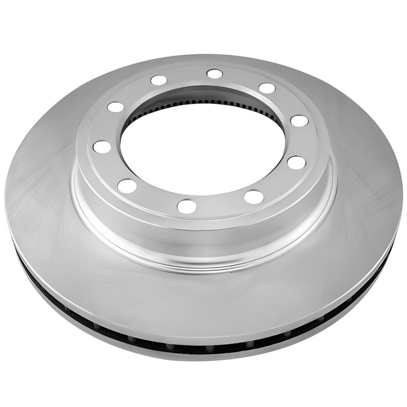 Front Vented, Drilled & Slotted Brake Rotors for Ford F-650, F-750 08-04; 381mm gallery