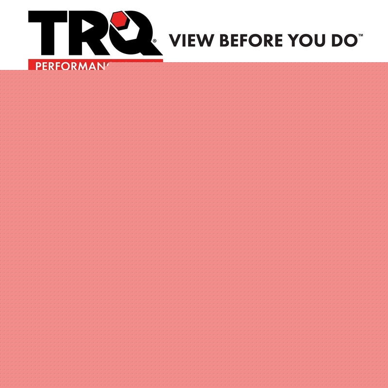 TRQ Performance Drilled & Slotted Front G-Coated Disc Brake Rotor Pair