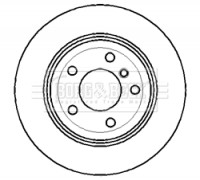 2x Brake Discs Pair Vented fits BMW 330 E46 3.0 Rear 00 to 06 320mm Set B&B New gallery