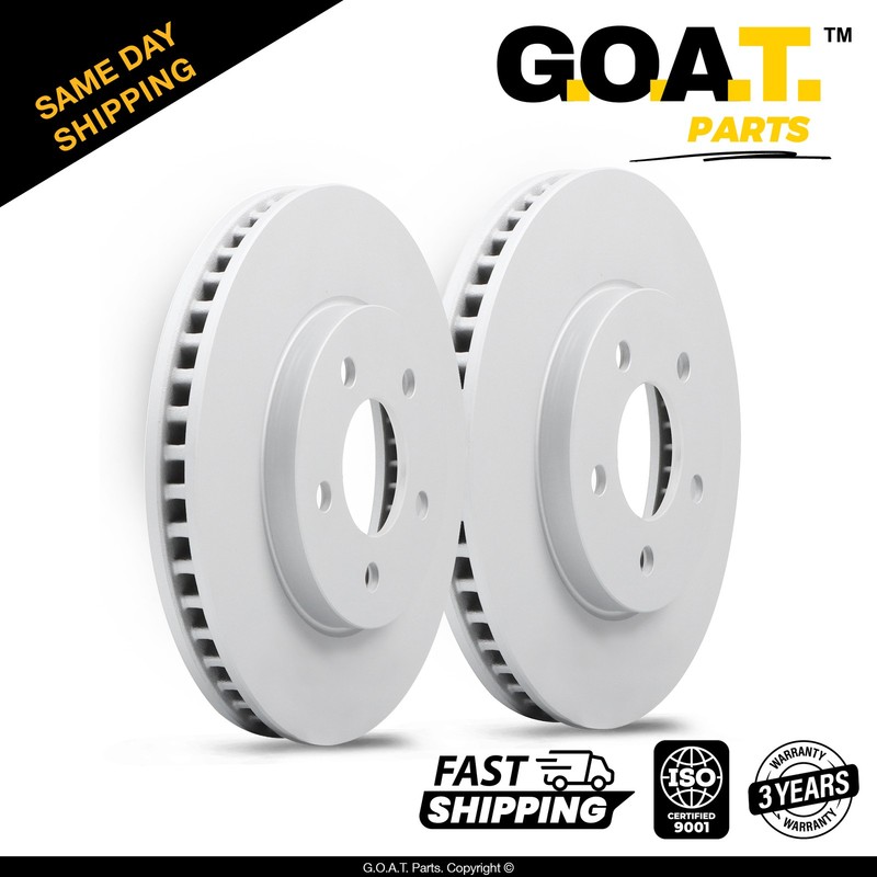 Front Brake Rotors Set for 2005-2010 Ford Mustang Replacement 11.54 inch