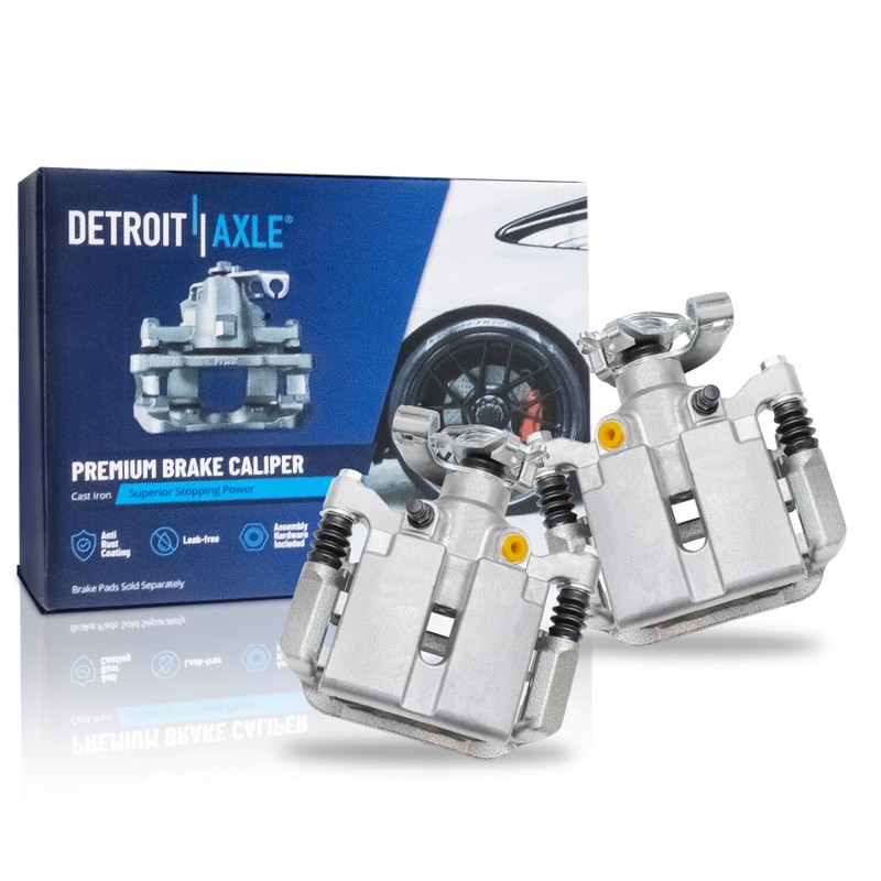 Front & Rear Disc Rotors + Brake Calipers & Brake Pads for 2006-2012 Malibu Aura gallery