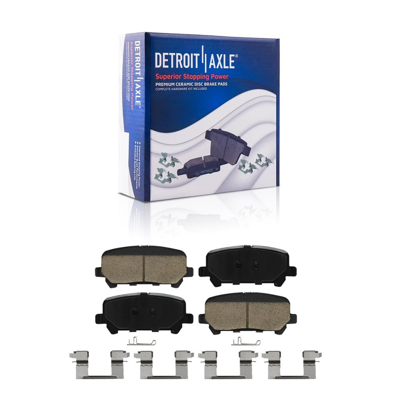 10pc Front Rear Drilled Brake Rotors Brake Pads for 2015-2020 Colorado Canyon gallery