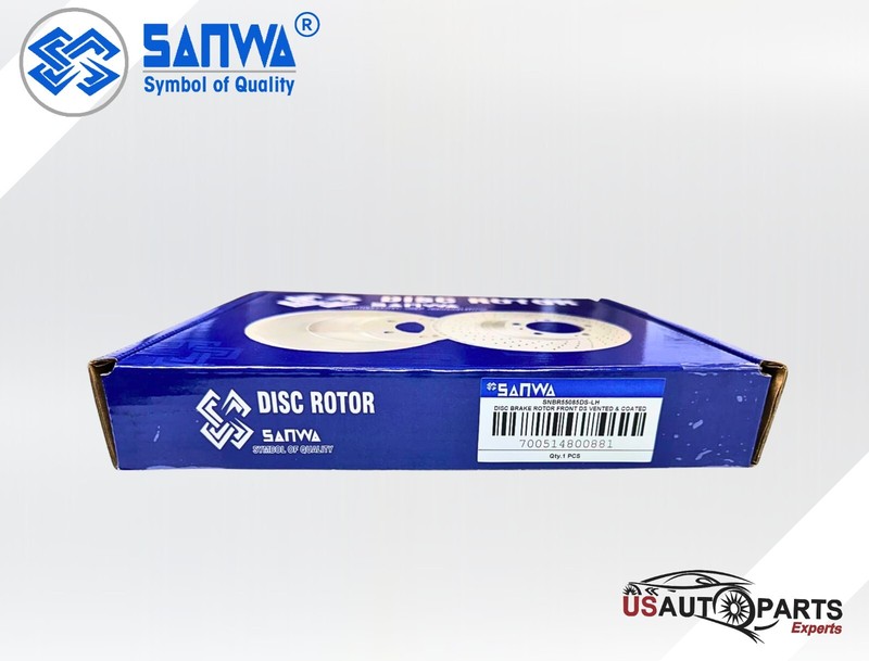 SANWA REAR LH BRAKE ROTOR SOLID & GEOMET COATED D & S 270 mm FOR CHEVROLET 11-16 gallery