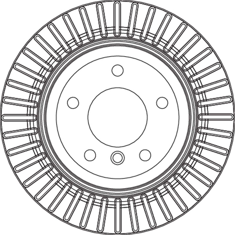 2X DF4802 TRW Brake Disc for BMW,BMW (BRILLIANCE) gallery