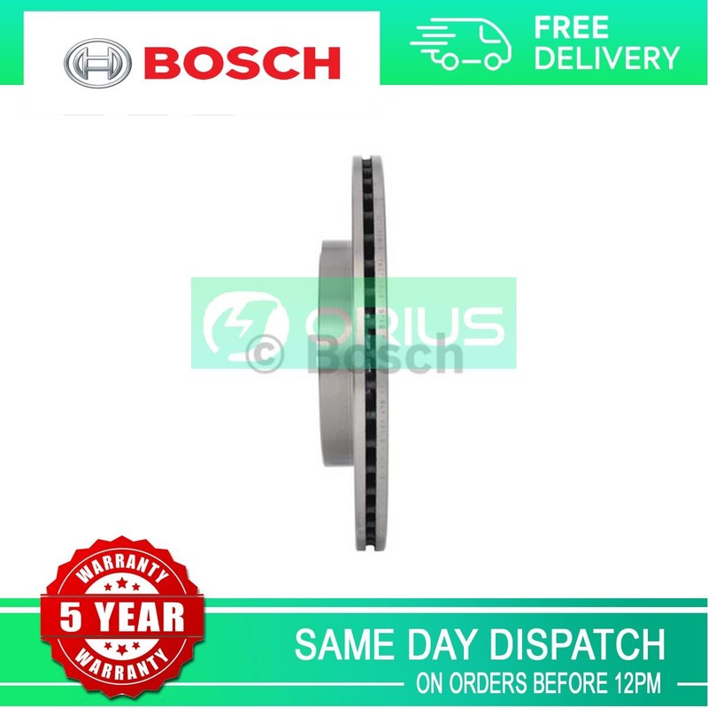 Fits Vauxhall Insignia 2008-2017 + Other Models Bosch Rear Brake Disc #2 gallery