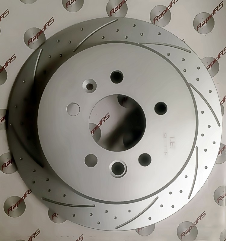 MONARO CV8 (SSZ MODEL ONLY) SLOTTED DISC BRAKE ROTORS FULL SET 320mm, 286mm