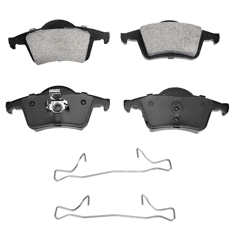 Rear Disc Brake Rotors & Ceramic Brake Pads for Volvo XC70 2003-2007 S60 S80 V70 gallery