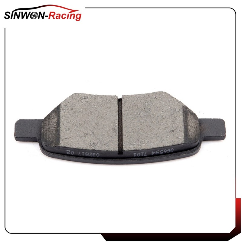 For 08-12 Chevrolet Malibu 2.4L Front & Rear Ceramic Brake Pads And Disc Rotors gallery