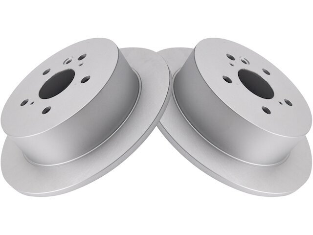 TRQ 48GV77H Rear Brake Rotor Set Fits 2009-2015 Toyota Venza