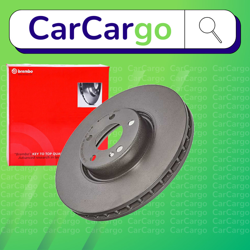 Brembo Vented Front Brake Discs Pair For Mercedes E-Class E 180 2019-2023 330 mm