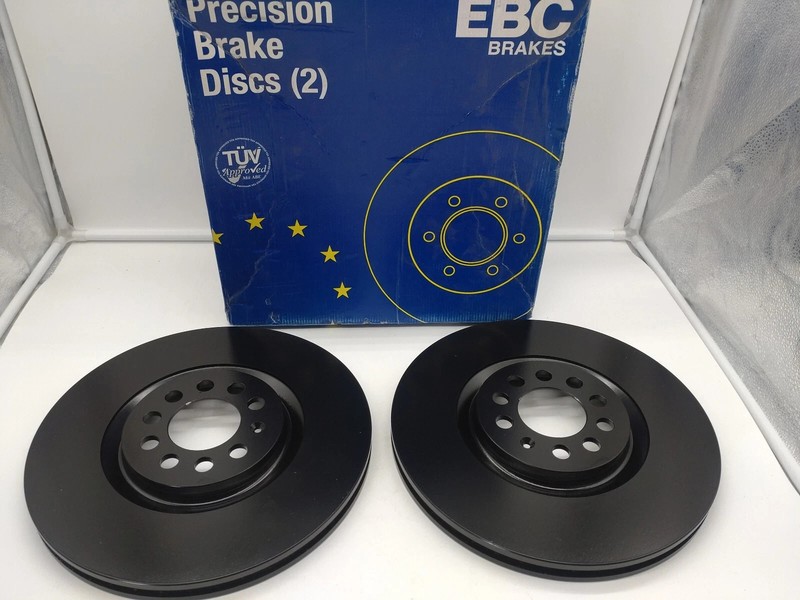 EBC D930 Brake Discs Premium Front Set for Audi A3 TT Ibiza Polo Golf Leon Bora