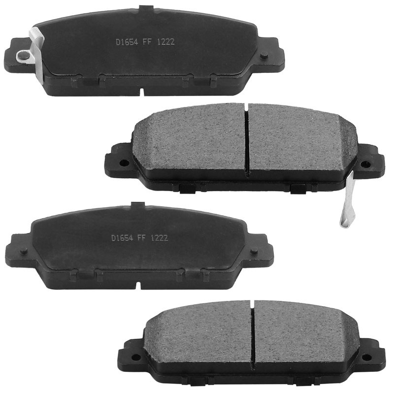 Front Slotted Brake Rotors and Ceramic Brake Pads For Honda Accord Brake Kits gallery