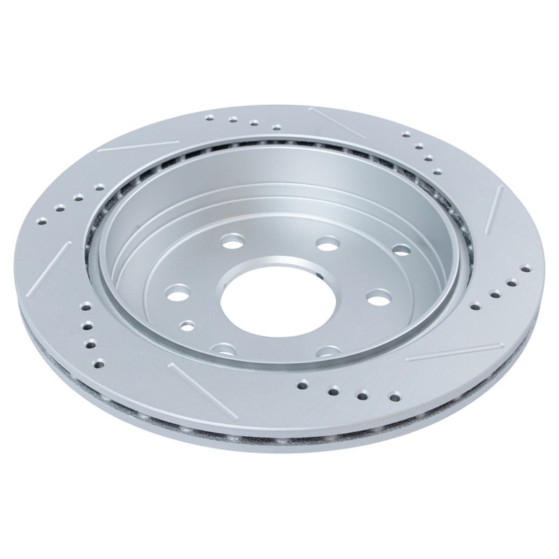 TRQ Rear Ceramic Brake Pad Performance Disc Rotor Kit w/Chemicals gallery