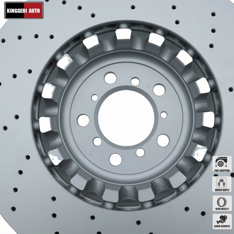 1Pair Front Left&Right Brake Rotor For BMW F80 F82 F87 M2 M3 M4 2015-2020 3.0L gallery