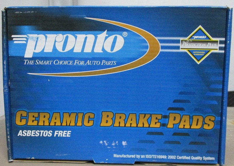 BRAND NEW PRONTO FRONT BRAKE PADS PCD621 / D621 FITS*SEE CHART*