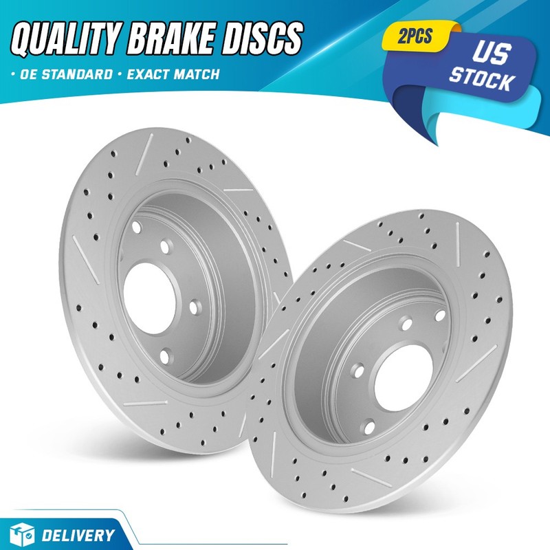 291mm Rear Disc Rotors For Nissan Juke Altima Maxima Brake Rotors 5 Lugs