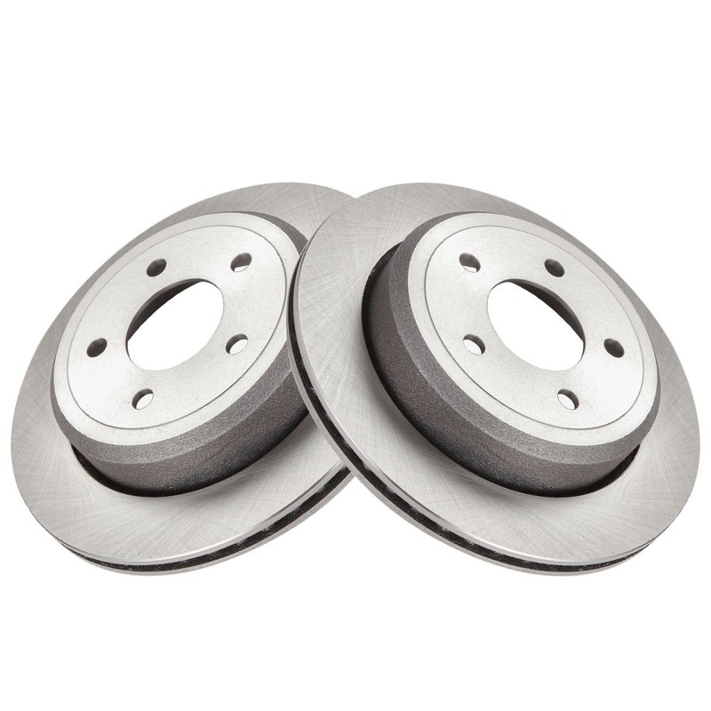 Front & Rear Posi Ceramic Brake Pad & Rotor Kit for Ford Mercury gallery