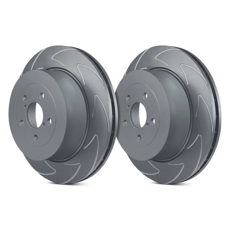 For Chevy Corvette 06-14 Brake Rotors EBC Blade Sport High Carbon Slotted