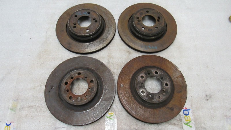 2000-2006 BMW E46 M3 S54 Front & Rear Brake Disc Rotor Set OEM A-11972