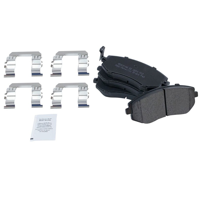 TRQ Front Brake Pad & Rotor Kit Brake Rotor For 2009 Subaru Legacy gallery