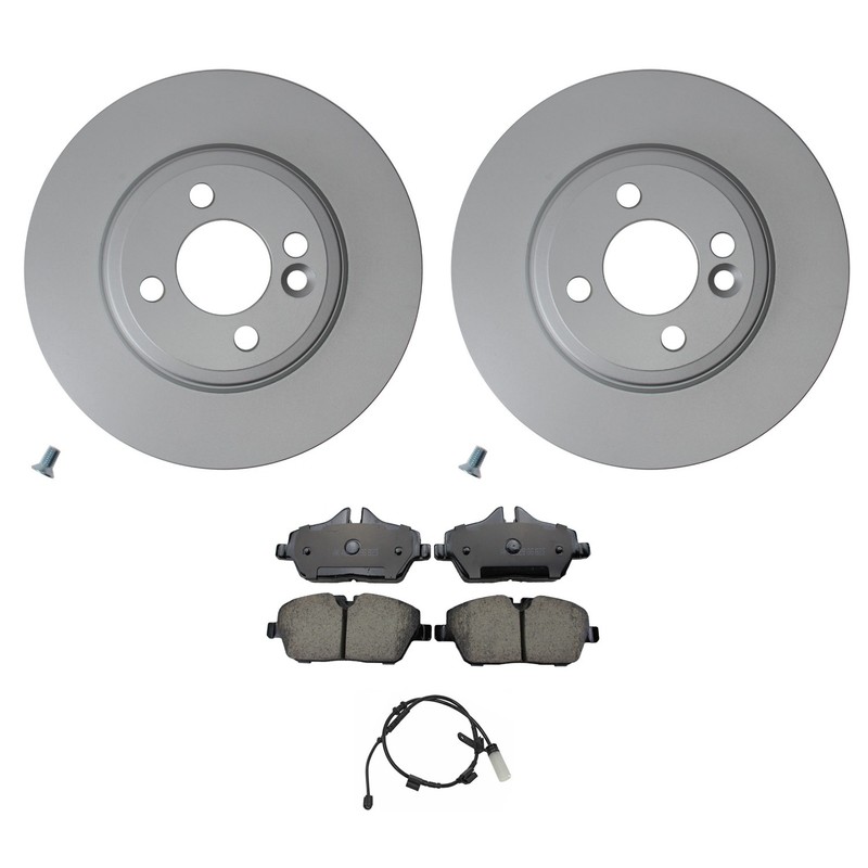 Hella Front Akebono Euro Ceramic Disc Brake Pad Kit For R55 R56 R57 R58 Cooper