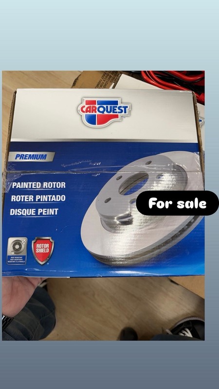 Two Brand New Front Rotors For 2019 Honda Civic LX