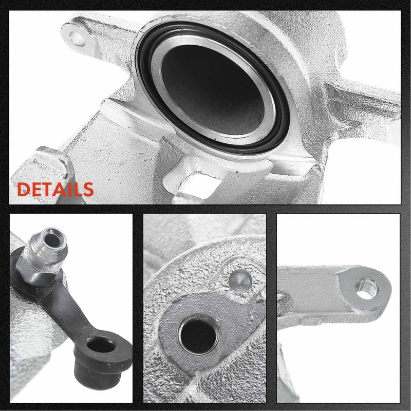 Front Disc Brake Rotor & Pads + Calipers for Toyota Camry Avalon Lexus ES350 gallery