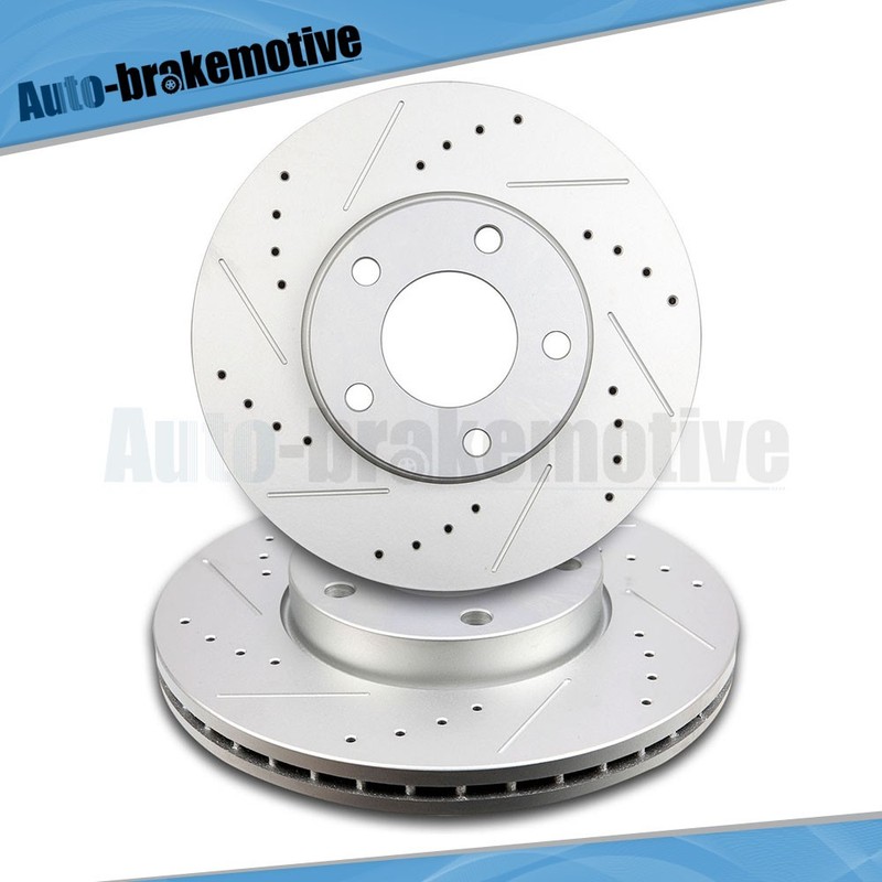 FRONT BRAKE ROTORS UNIVERSAL FOR 2004-2013 MAZDA 3 gallery