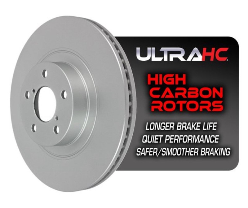 🥥 UltraHC Coated High Carbon Brake Rotor Front UR002115🆕AS SHOWN‼️READ👇