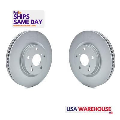 Ebc Brakes Usa RK7387, 2 Pack Gray Iron Brake Rotor Set Front Fits Lexus / Ponti
