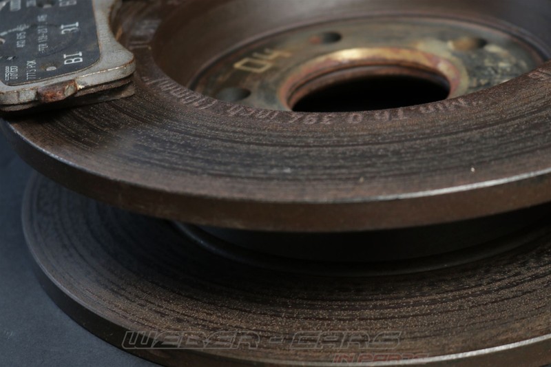 Audi Brake Discs Pads 8K0615601M 4G0615416 Set Rear OEM A6 4G 2.0TDI 190PS gallery