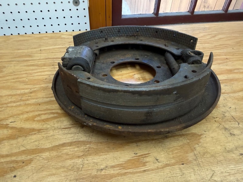 Land Rover Series II 2 109" 11" rear brake backing plate gallery