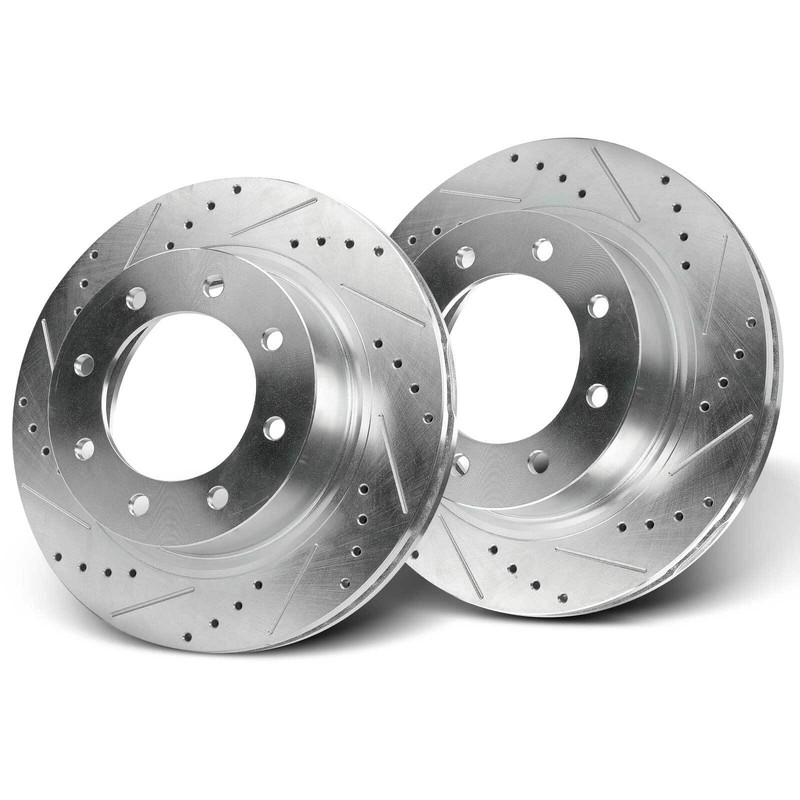 2x Front Side Drilled Brake Rotor for Nissan NV1500 NV2500 NV3500 2012 2013-2021 gallery