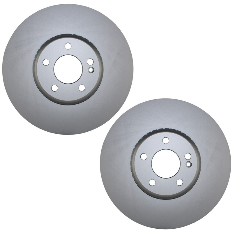 Bison Performance Pair Front Coat 342mm Brake Disc Rotors for MB W205 C205 A205