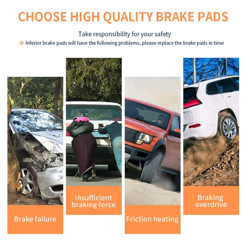 315mm Rear Brake Rotors Ceramic Brake Pads For Buick Enclave Acadia Cadillac Xt5 gallery