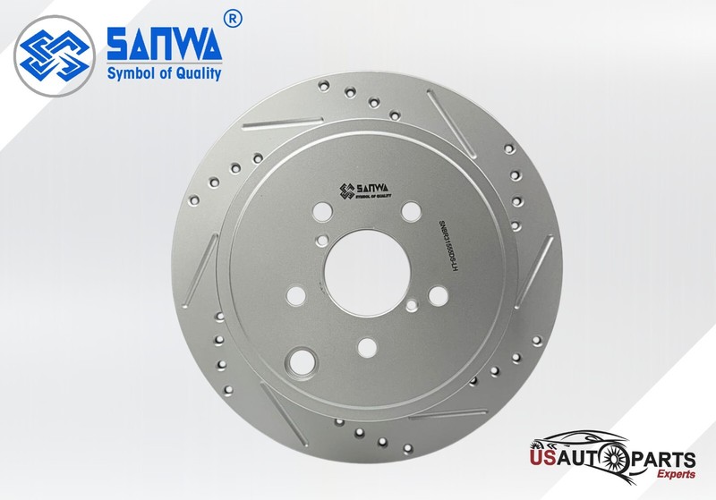 REAR LH BRAKE ROTOR VENTED & GEOMET COATED D&S 290 mm FOR TOYOTA 86 2010-2018