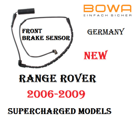 Front Brake Pads Wear Sensor For Land Rover Range Rover Supercharged OEM BOWA