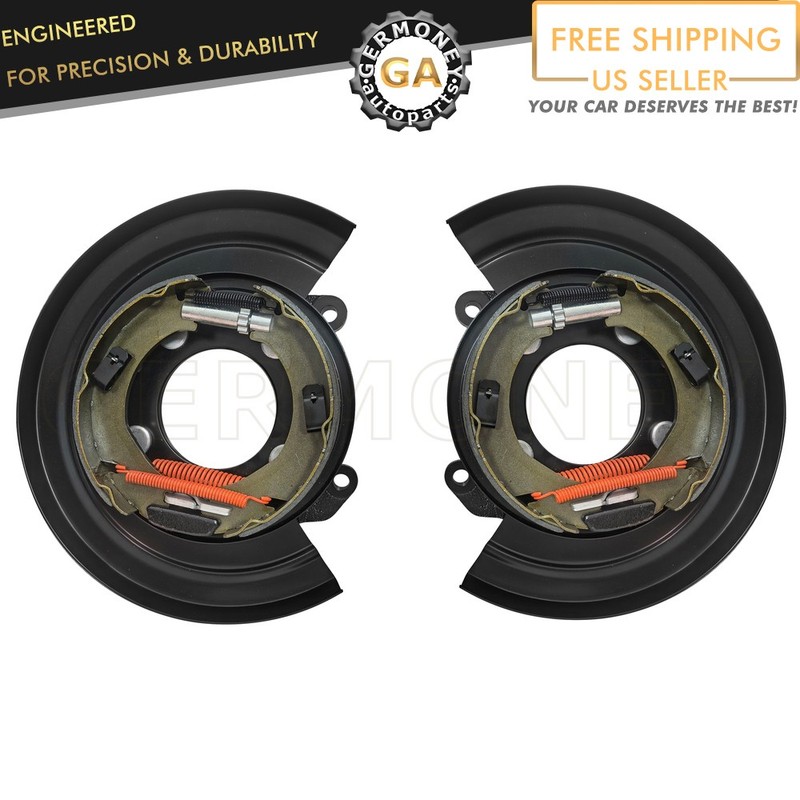 For Ford F-250 F-350Brake Dust Shield Rear Caliper Mounted Rearward of Axle