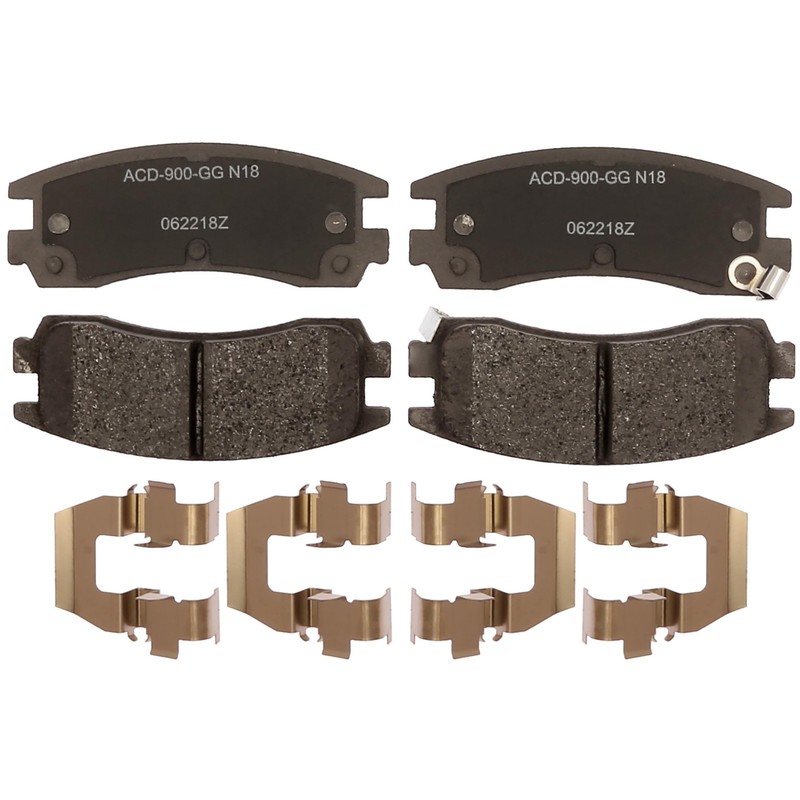 ACDelco Disc Brake Pads and Rotors Kit Front Rear For 97-02 Cadillac Eldorado gallery