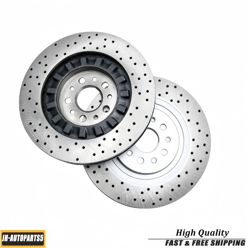Full Set 4 Performance Floating Brake Discs For Maserati Ghibli Quattroporte 17+ gallery