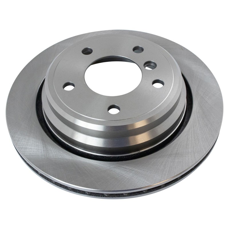 Rear Ceramic Brake Pad & Vented Rotor Kit w/Chemicals for BMW E39 5 Series gallery