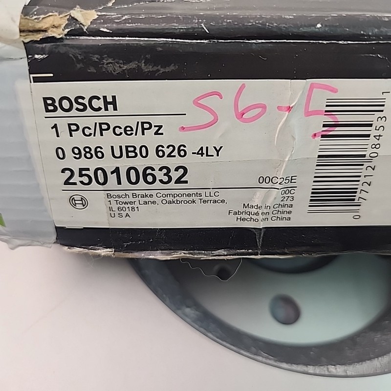 Bosch QuietCast 0986UB0626 Brake Rotor Fits Impala Lucerne Front Disc 25010632 gallery
