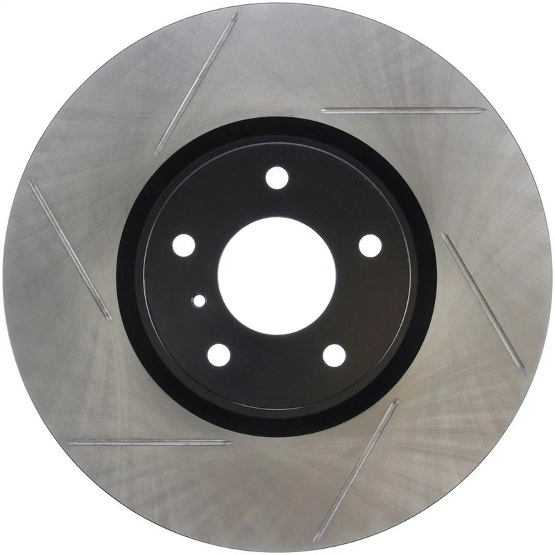StopTech 126.42095SR Front Right Slotted Brake Rotor for 2008-13 G37 / 14-16 Q60