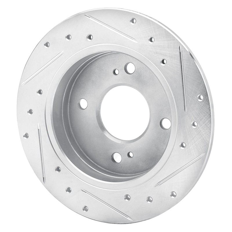 For Nissan Maxima 84 Brake Rotor eLINE Drilled & Slotted 1-Piece Rear Driver gallery