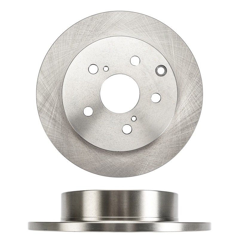 Rust Preventative 11.07" Rear Solid Brake Rotors For 2006-2018 Toyota RAV4 2PC gallery