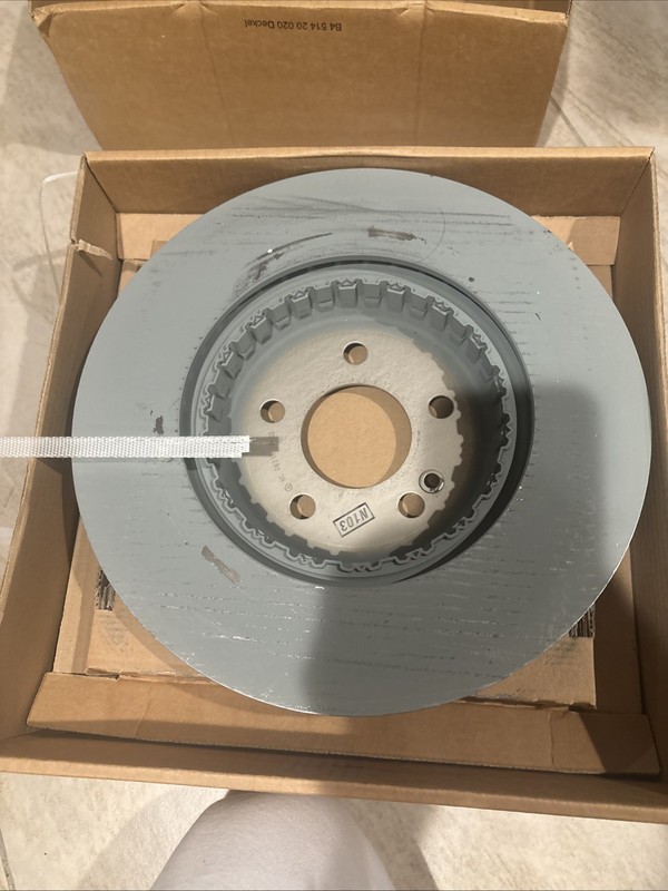 Genuine Mercedes-Benz Compound Brake Disc 000-423-07-12 gallery