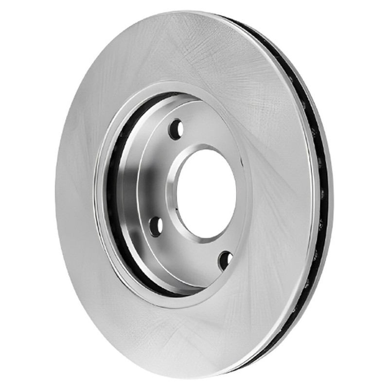 Front Vented & Rear Solid Disc Brake Rotors With Pads For Ford Focus 04-00 gallery